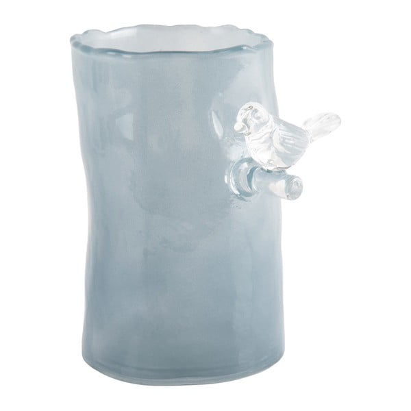 Modra steklena vaza (višina 15 cm) Bird On Branch – PT LIVING-image-3