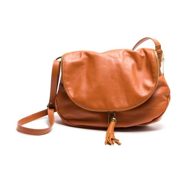 Usnjena torbica Isabella Rhea 2053 Cognac