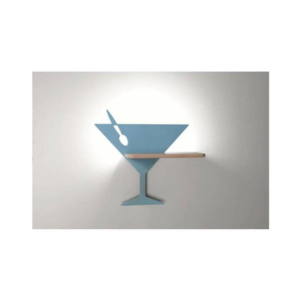 Modra LED stenska svetilka Piccolo – Candellux Lighting-image-1