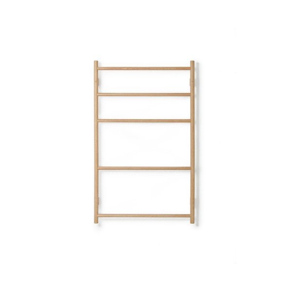 Stensko stojalo za brisače iz hrastovega lesa Wireworks Towel Rail Wallbar-image-1