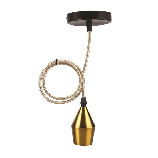 Kovinska viseča svetilka v zlati barvi - Candellux Lighting