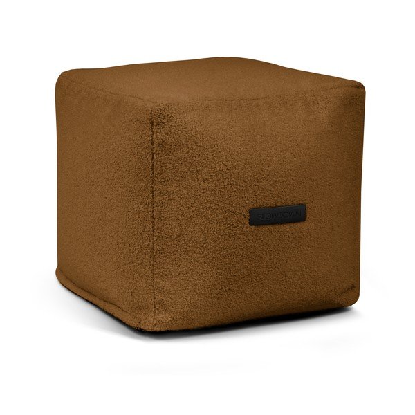 Rjava vreča za sedenje iz tkanine bouclé Up! MooG – SLOWDOWN