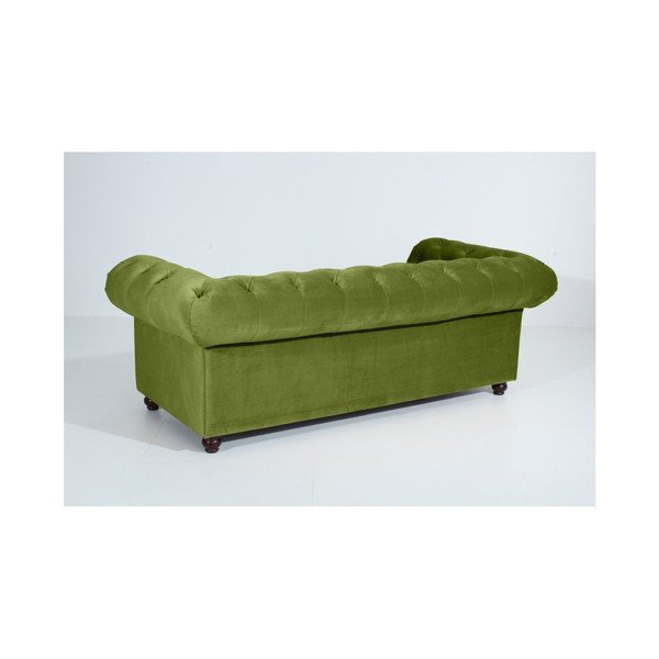 Zelen kavč Max Winzer Orleans Velvet, 216 cm-image-4