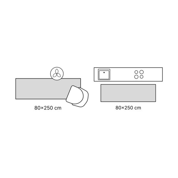 Zelen tekač 80x250 cm Life – Ayyildiz Carpets-image-3