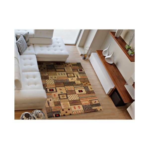 Rjava in bež preproga Universal Mitra Beige, 120 x 170 cm-image-2