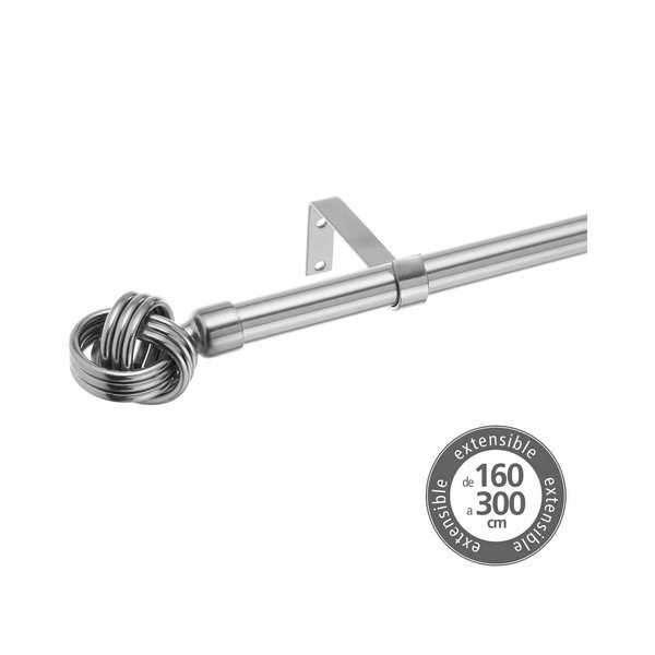Kovinska karnisa z nastavljivo dolžino 160 - 300 cm – Casa Selección-image-1