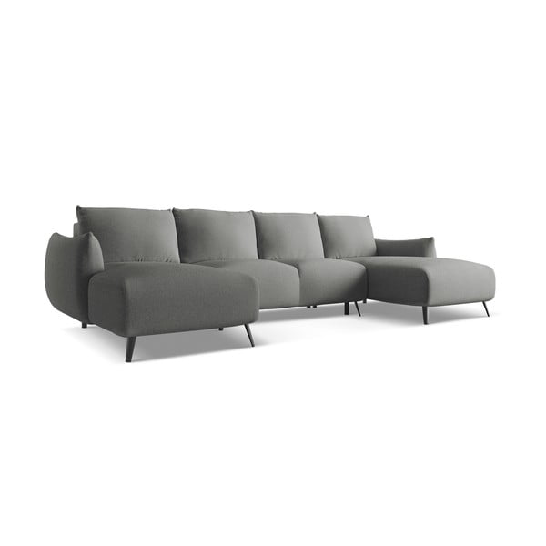 Svetlo siva kotna sedežna garnitura Malie – Makamii-image-2