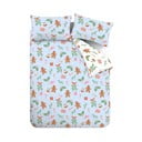 Modra podaljšana posteljnina za zakonsko posteljo iz mikrovlaken 230x220 cm Gingerbread – Catherine Lansfield