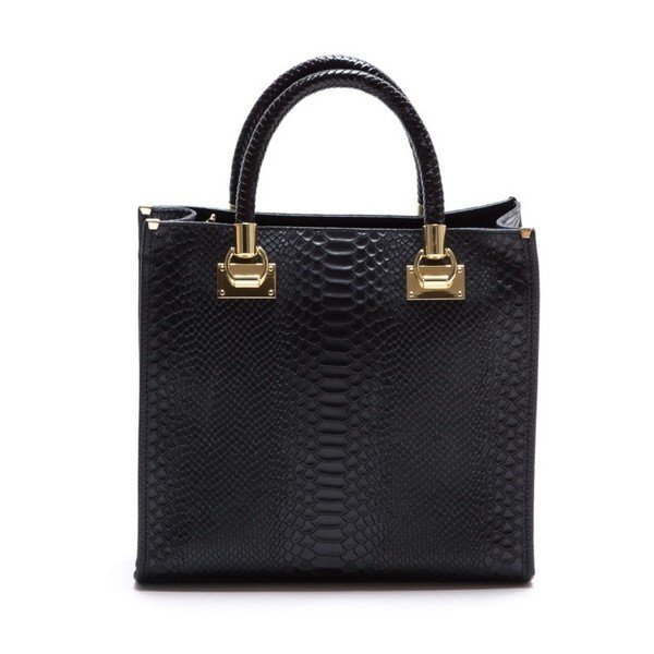 Usnjena torbica Luisa Vannini 8032 Nero-image-1