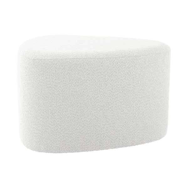 Bel tabure iz tkanine bouclé Ada – Leitmotiv-image-2