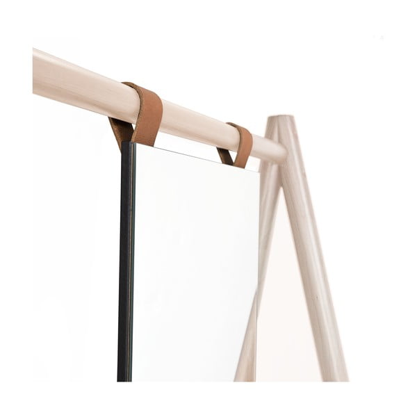 Viseče ogledalo za obešalnik Karup Design Hongi Black-image-1