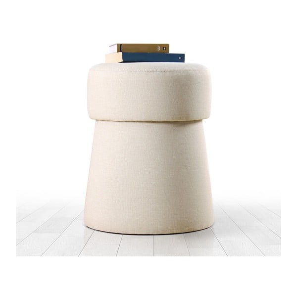 Kremno bel tabure Beans – Artie-image-2