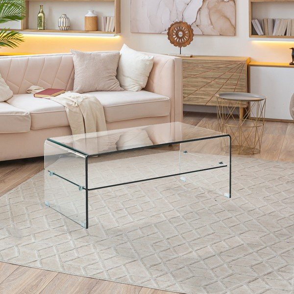 Steklena mizica 50x100 cm Cristal Evo – Tomasucci-image-1