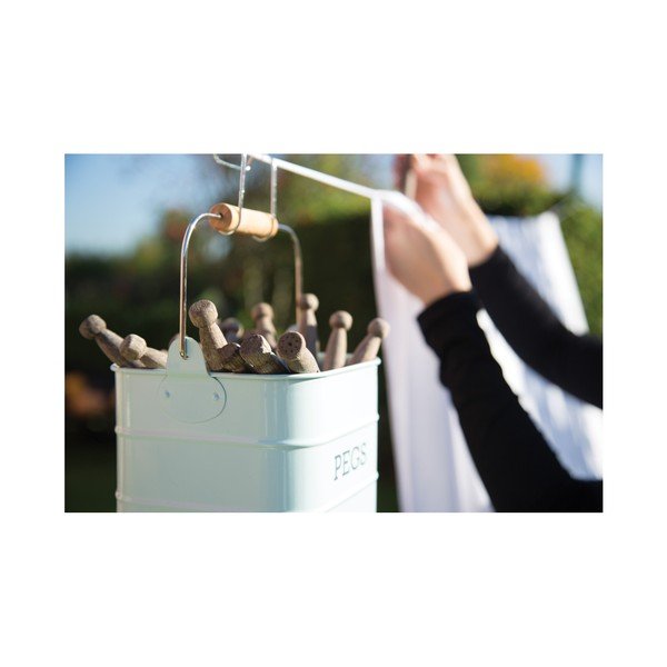 Kitchen Craft Living Nostalgija Blue Pin Basket-image-1