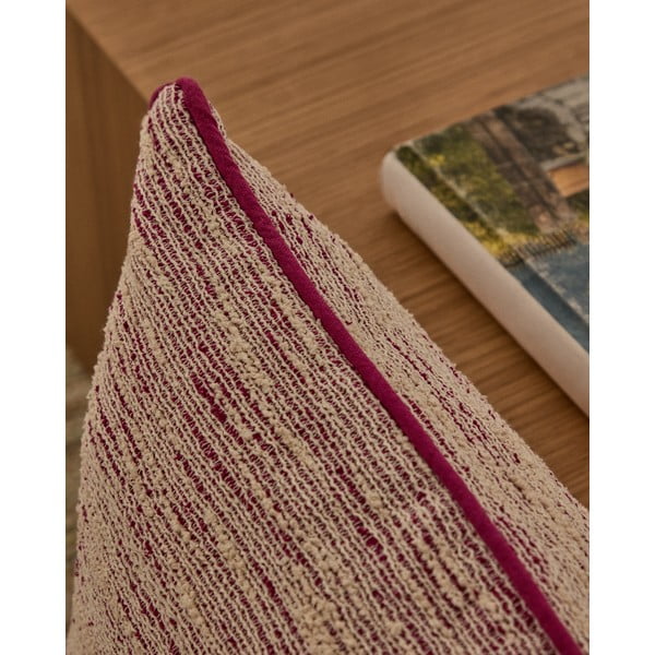 Bombažna prevleka za blazino 45x45 cm Brisella – Kave Home-image-3