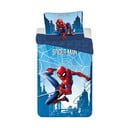 Modra enojna bombažna otroška posteljnina 140x200 cm Spider-man "Blue" – Jerry Fabrics