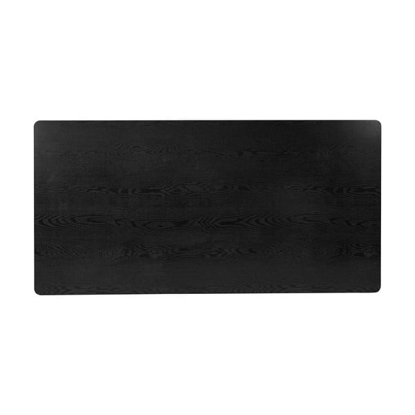 Črna jedilna miza 90x180 cm Alto – Støraa-image-3