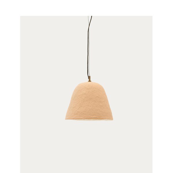 Bež viseča svetilka ø 25 cm Lisora – Kave Home-image-3