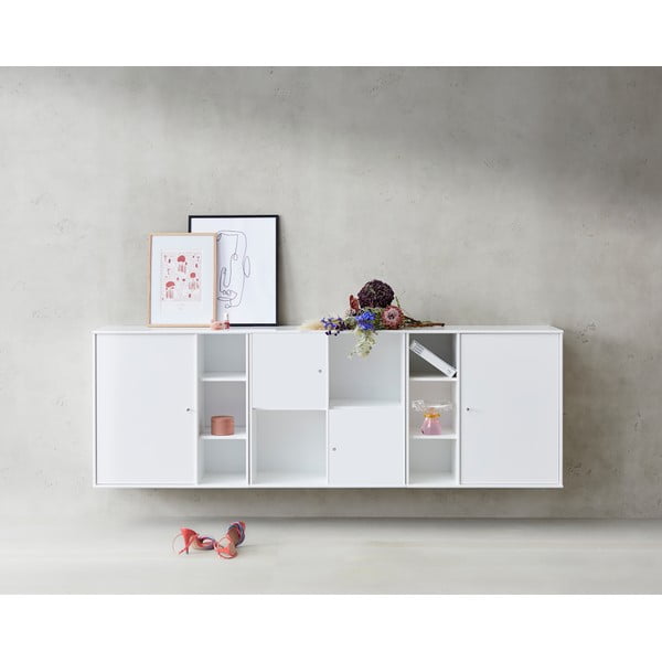 Bela vrata za modularni sistem polic 2 kos 32x33 cm Mistral Kubus - Hammel Furniture-image-1