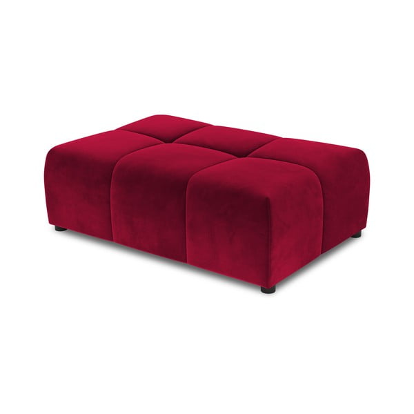 Rdeč žametni kavč modul Rome Velvet - Cosmopolitan Design 