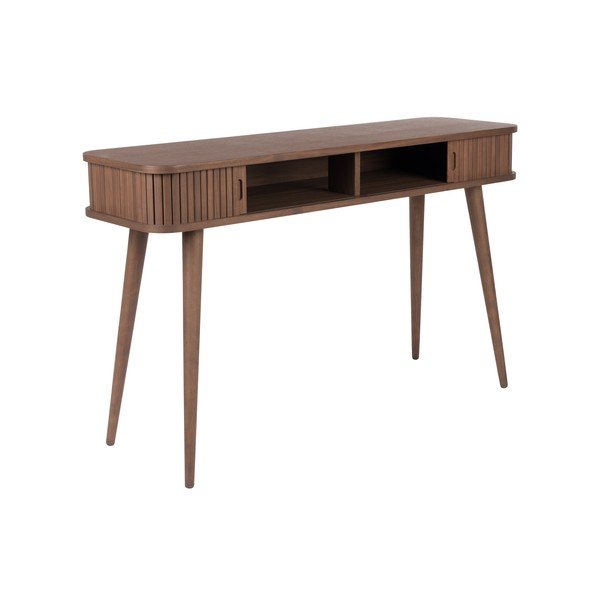 Rjava konzolna mizica Zuiver Barbier, dolžina 120 cm-image-2