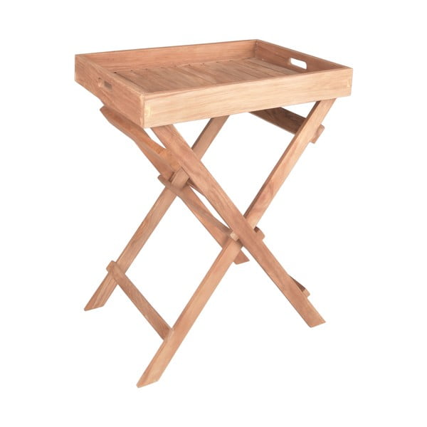 Vrtna mizica iz masivnega tika 29x39 cm Bacan – Garden Pleasure