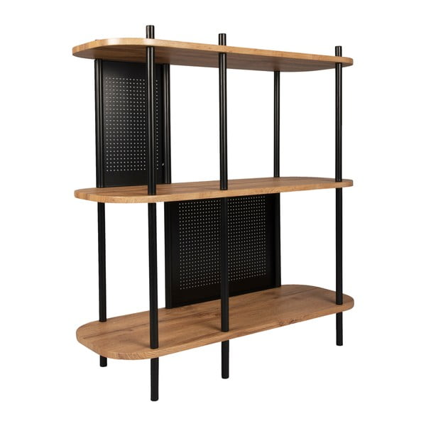 Črna jeklena polica Leitmotiv Sole, 80 x 83,5 cm-image-2