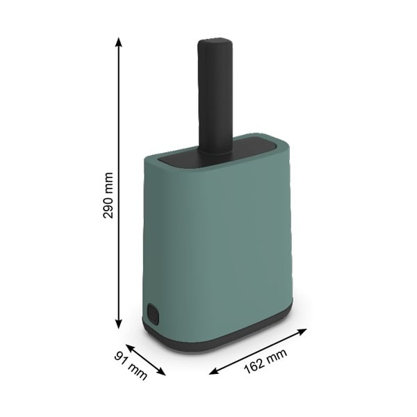 Lopatka za čiščenje mačjega stranišča s stojalom 9x16 cm Biala - Rotho-image-3