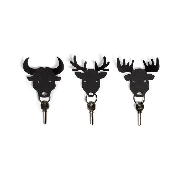 Obesek za ključe Bull, črn-image-2
