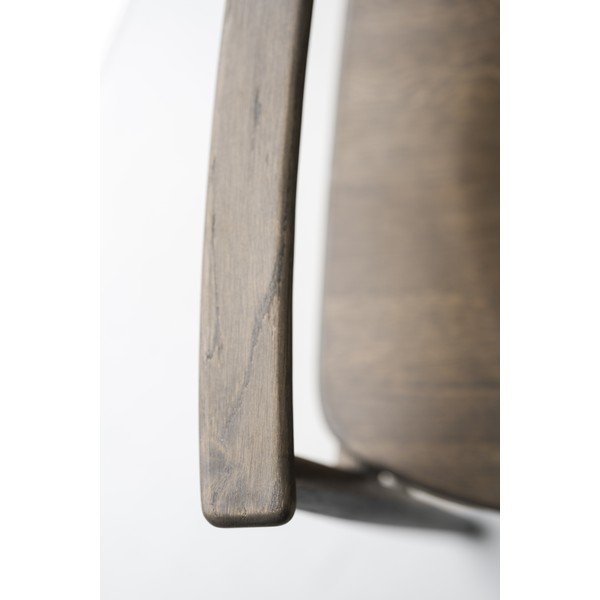 Temno rjav jedilni stol iz masivnega hrasta Maidstone – Rowico-image-4