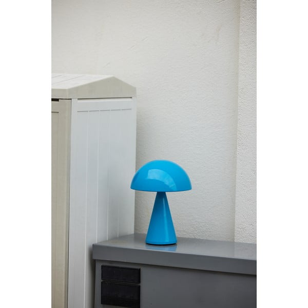Modra LED zatemnitvena namizna svetilka (višina 20 cm) Mush – Hübsch-image-3