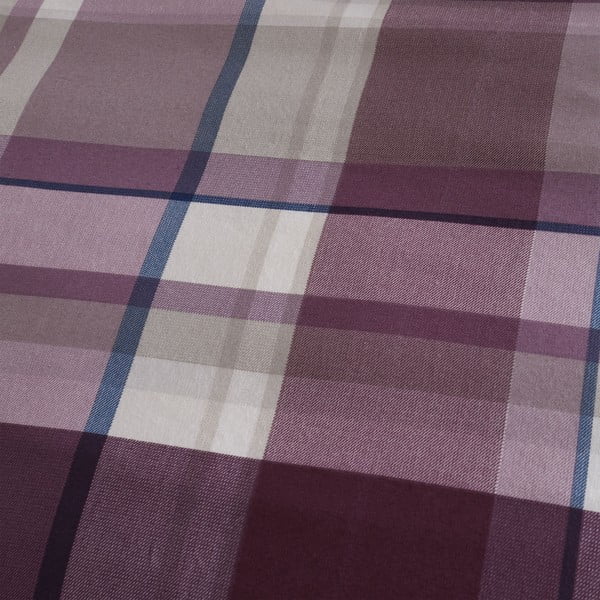 Vijolična posteljnina 135x200 cm Check - Catherine Lansfield-image-4