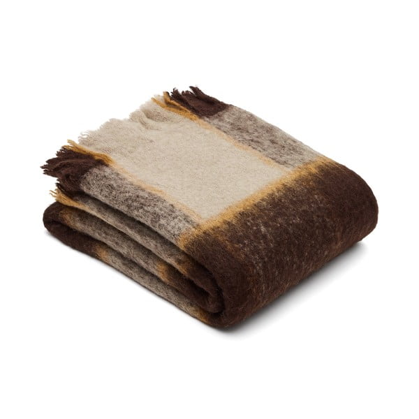 Odeja iz volne in mešanih vlaken 130x170 cm Maro – Kave Home