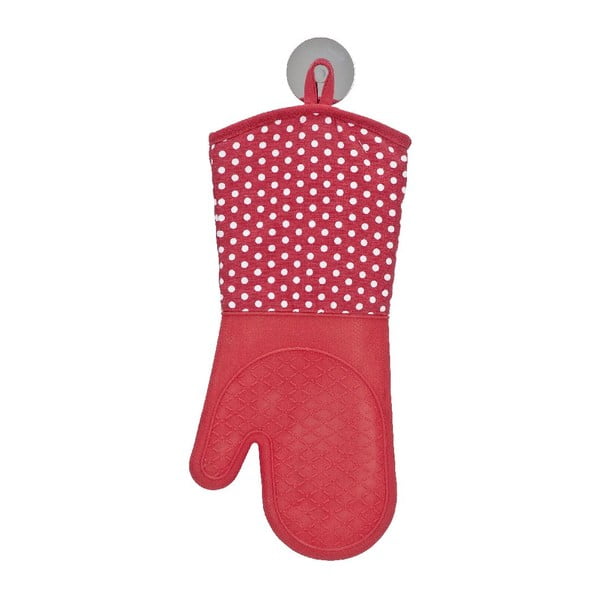 Komplet 2 rdečih zaščitnih silikonskih rokavic za peko Wenko Oven-image-3