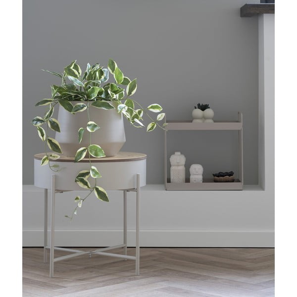 Kovinska okrogla stranska mizica ø 40 cm Sisco – House Nordic-image-1