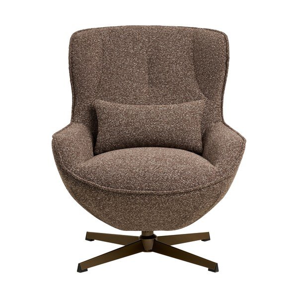 Rjav vrtljiv fotelj Blenheim – House Nordic-image-2
