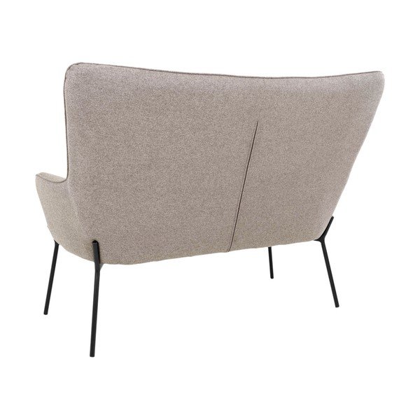 Bež sedežna garnitura 128 cm Glasgow – House Nordic-image-2