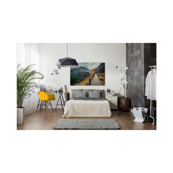 Styler Glasspik Pogledi Norveške gore, 80 x 120 cm-image-2