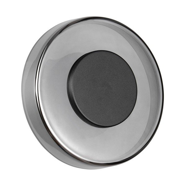 Mat črna LED zatemnitvena stenska svetilka ø 22 cm Celeste – Trio