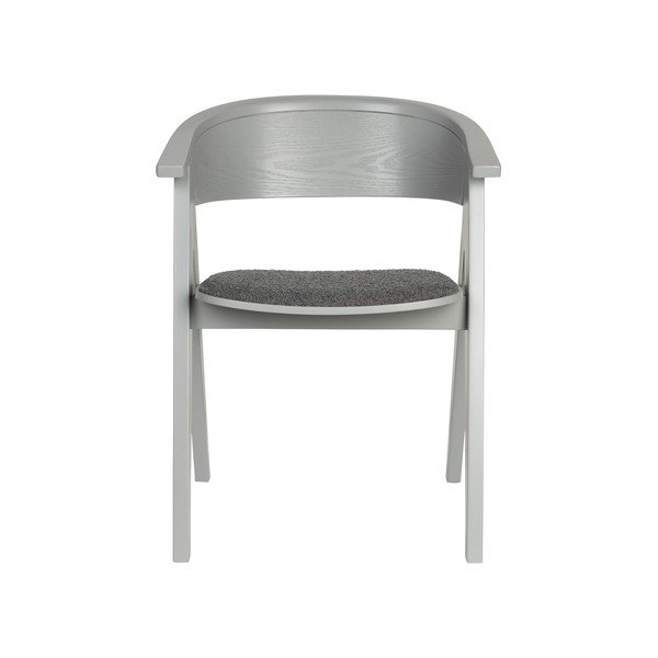 Siv oblazinjen jedilni stol z nasloni za roke NDSM – Zuiver-image-3