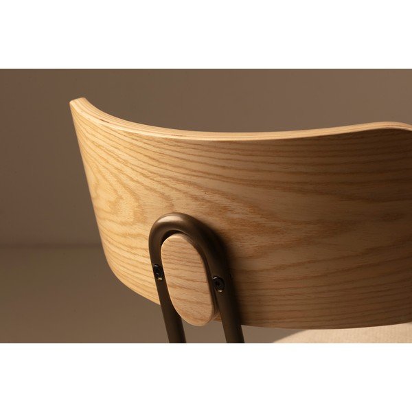 Bež/v naravni barvi oblazinjen jedilni stol Olimpia – MOME-image-3