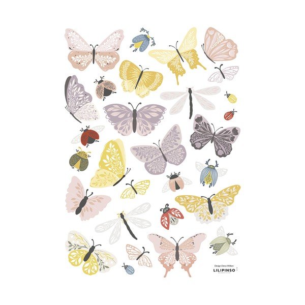 Nalepke 30x42 cm Butterflies & Insects – Lilipinso