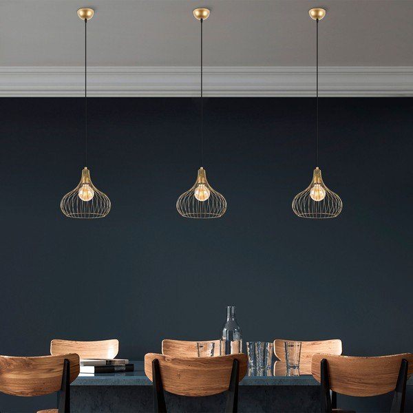 Viseča svetilka s kovinskim senčilom ø 22 cm Teldemia – Opviq lights-image-3