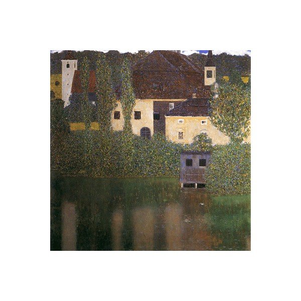 Gustav Klimt - Vodni grad, 45x45 cm