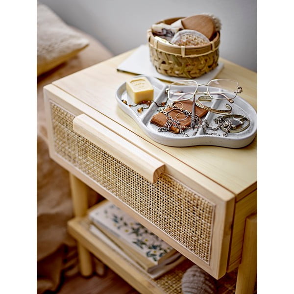 Lončen dekorativni pladenj 18.5x26.5 cm Abenna – Bloomingville-image-1