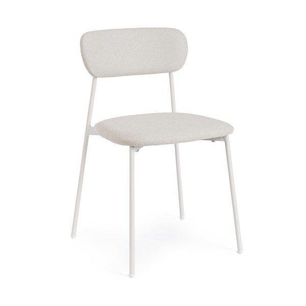 Bel oblazinjen jedilni stol Inka – Yes Everyday