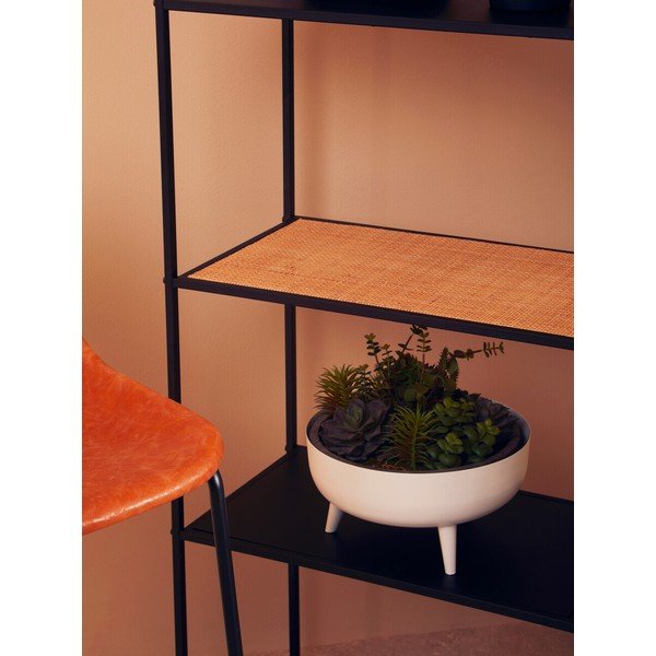 Črn/v naravni barvi kovinski regal 61x179x34 cm Depok – Premier Housewares-image-3