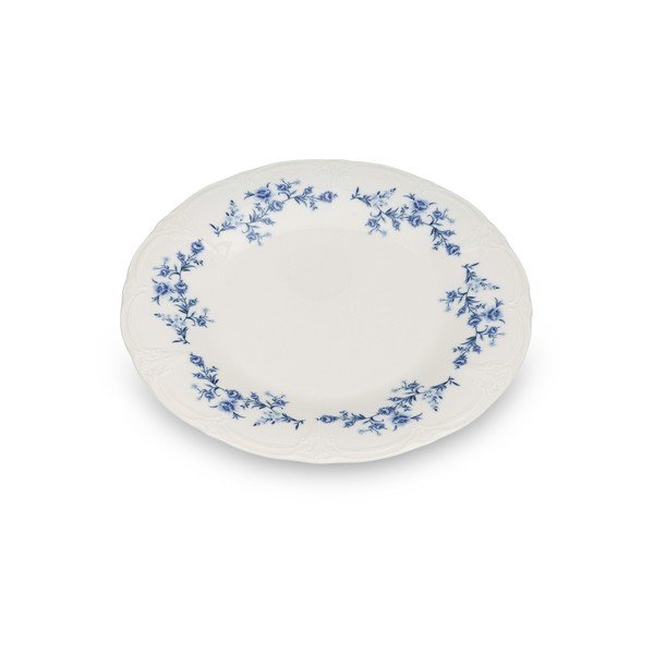 Bel/moder porcelanast krožnik ø 27,5 cm Retro – BonBistro-image-3