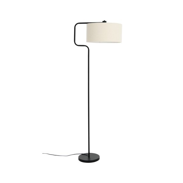 Črna/kremno bela tekstilna stoječa svetilka (višina 160 cm) Josho – Ellos Home-image-4