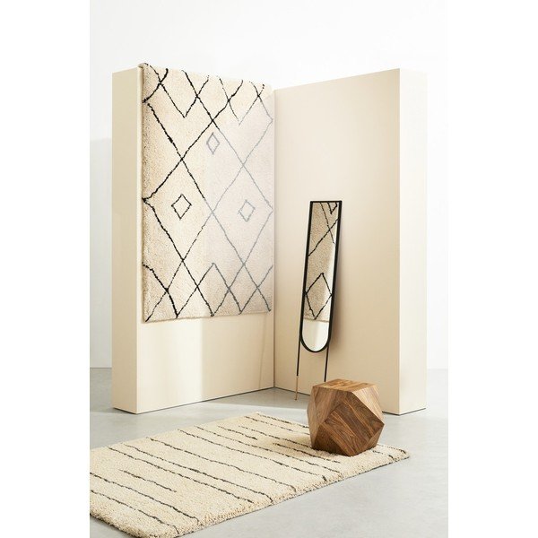 Klubska mizica iz masivnega sheesham lesa v temni naravni barvi 42x42 cm Egypt – Bizzotto-image-2